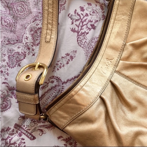 Coach Hobo Bag Y2K Gold - Picture 4 of 8